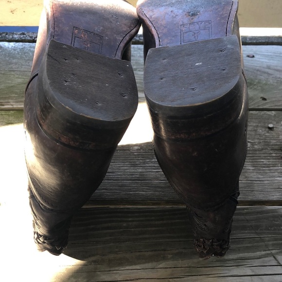 Frye Wyatt Overlay Boots - Picture 7 of 8